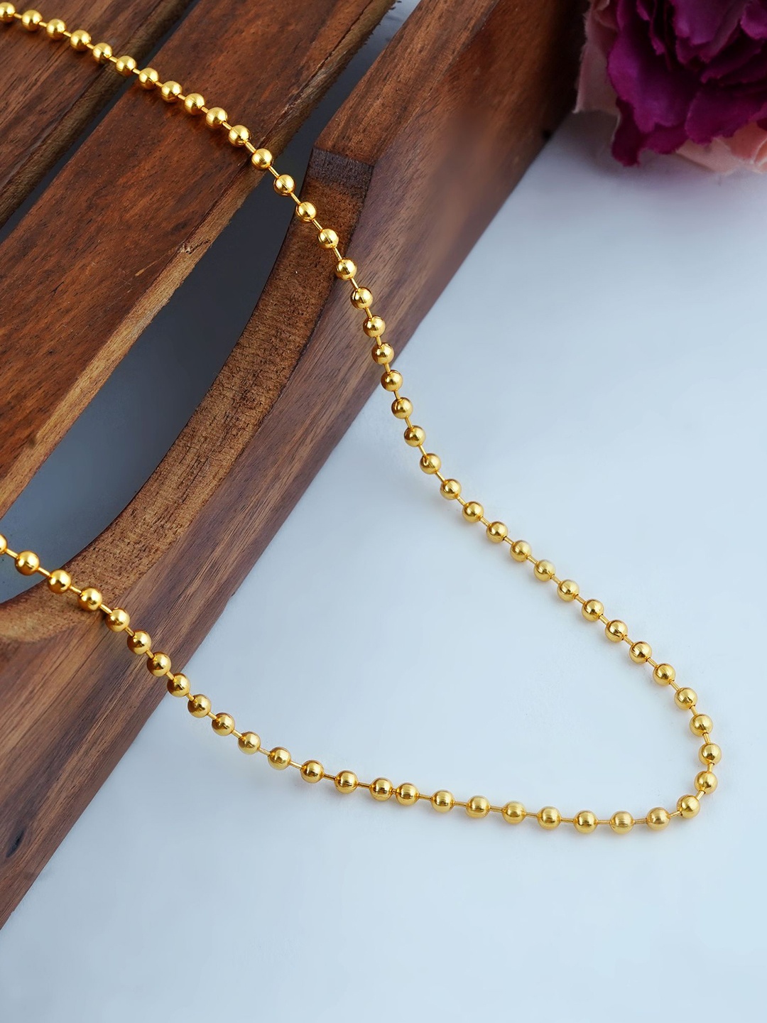 

MANSIYAORANGE Gold-Plated Brass Chain