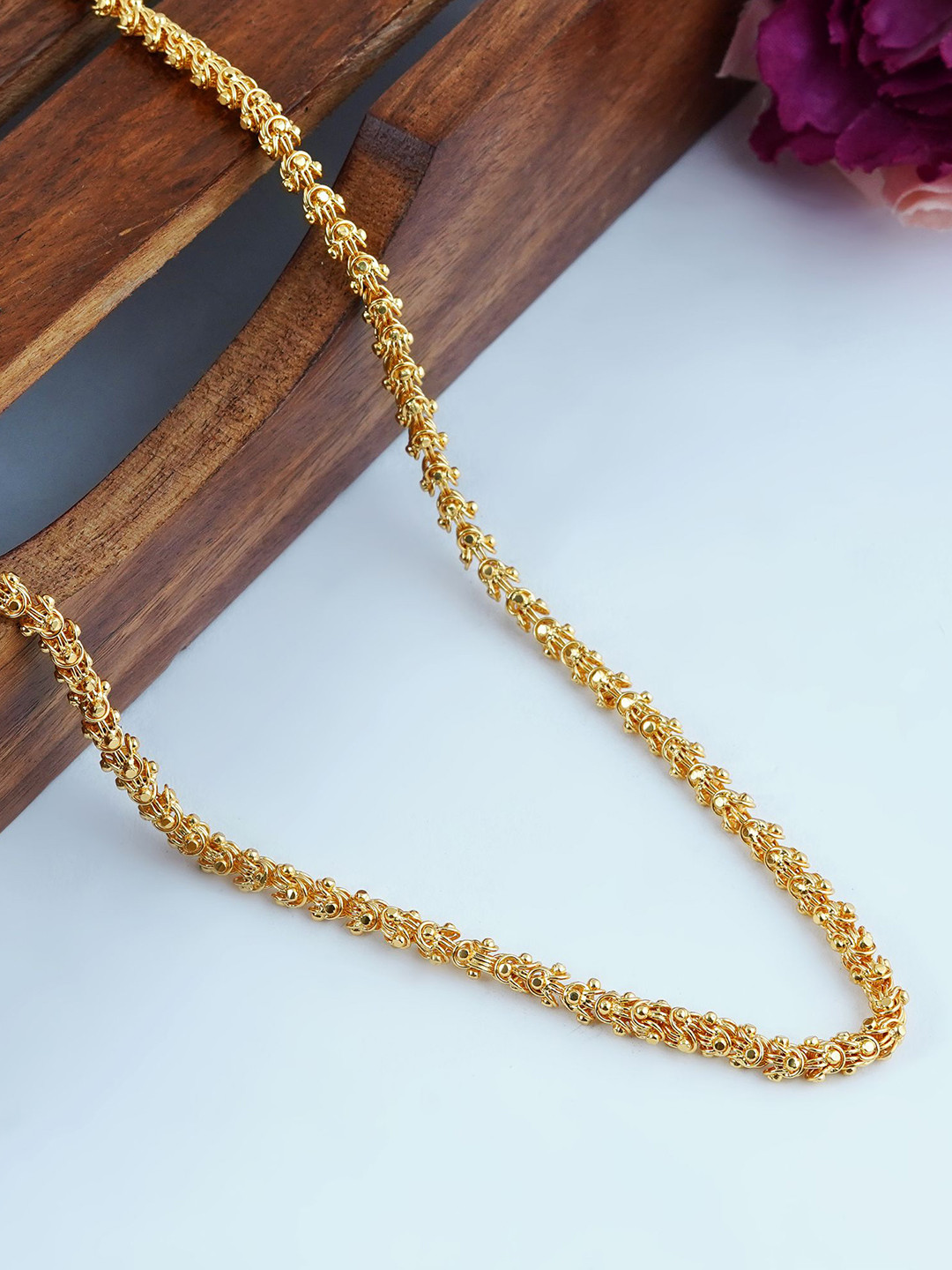 

MANSIYAORANGE Gold-Plated Brass Chain