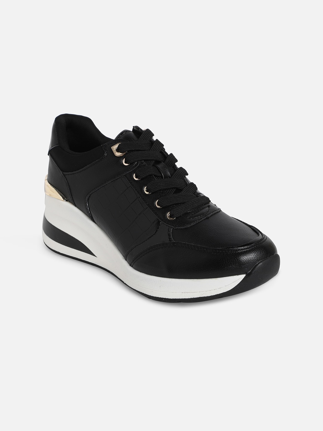 

ALDO Women Textured Sneakers, Black