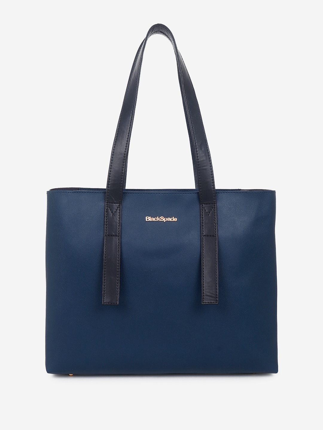 

Black Spade PU Structured Shoulder Bag, Blue