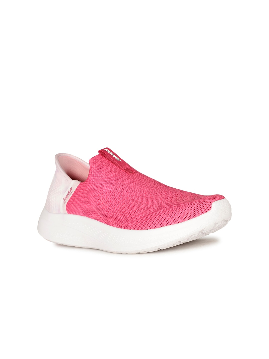 

Power Women Mesh Walking Slip-On Sports Shoes, Pink