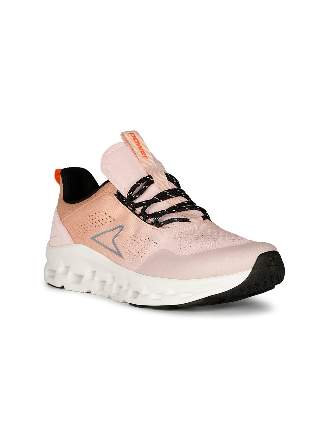 

Power Women Mesh Walking Lace-Up Sports Shoes, Pink
