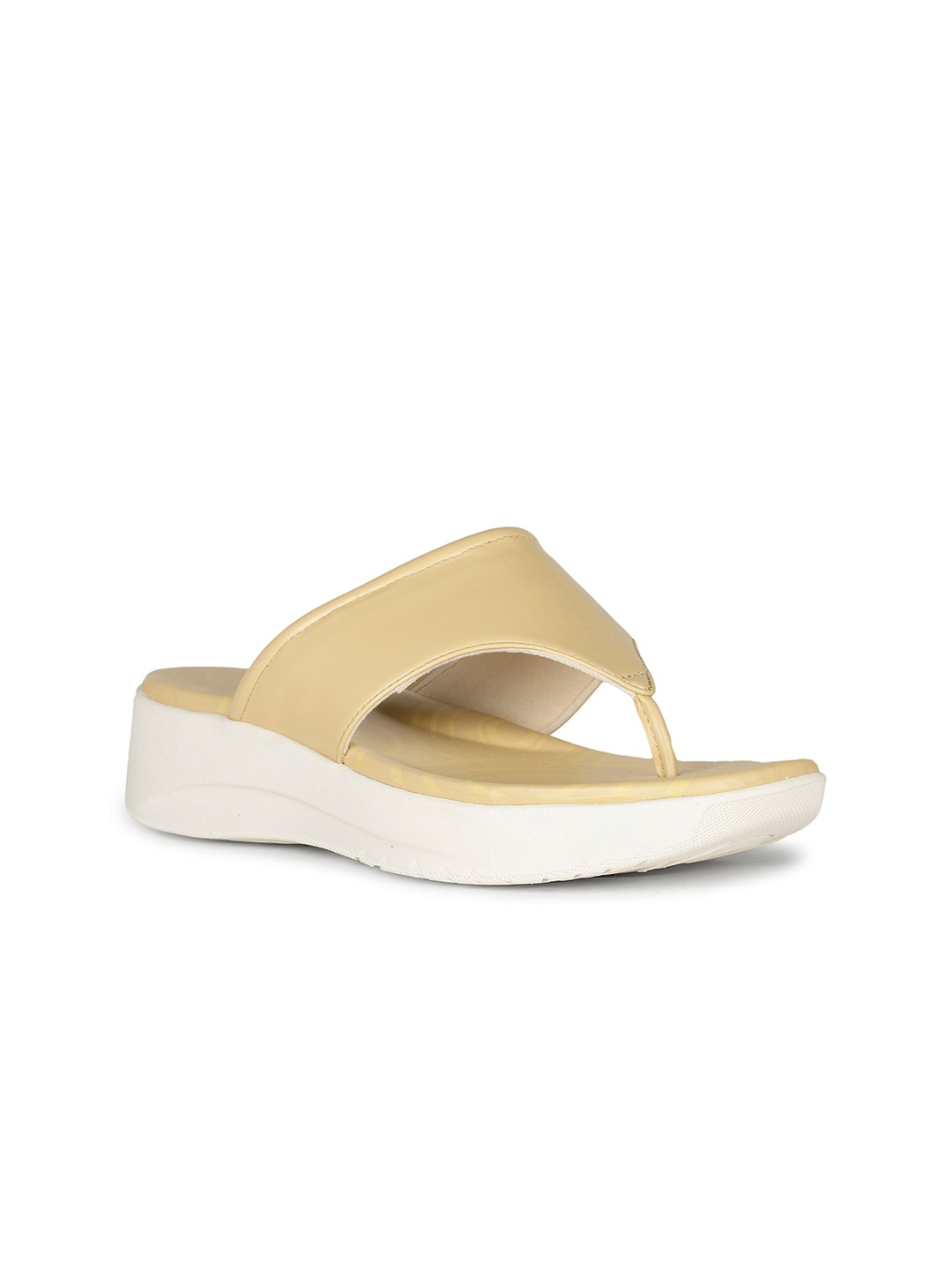 

Bata comfit Open Toe Wedges, Beige