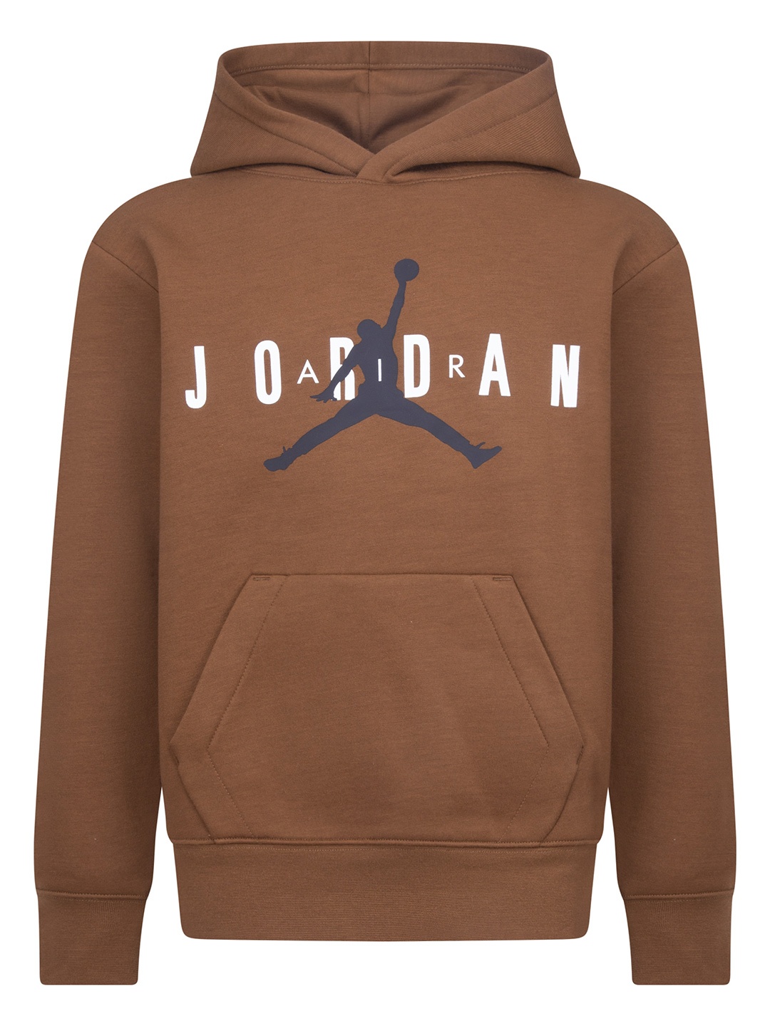 

Jordan Boys Typography Printed Hooded Pullover, Brown