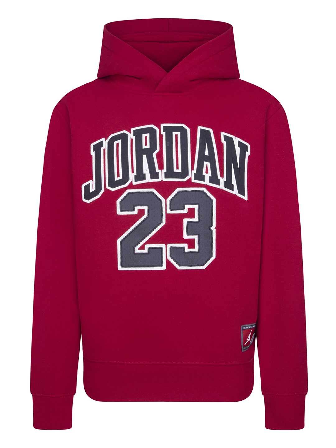 

Jordan Boys Boys Typography Printed Hooded Pullover, Red