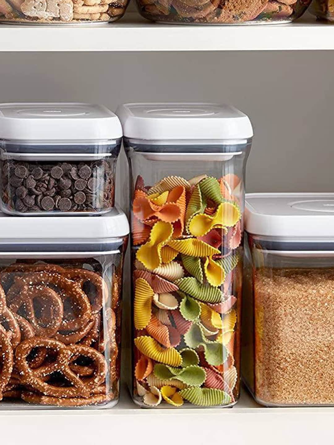 

OXO POP Transparent & White Square Storage Container - 1.6 L