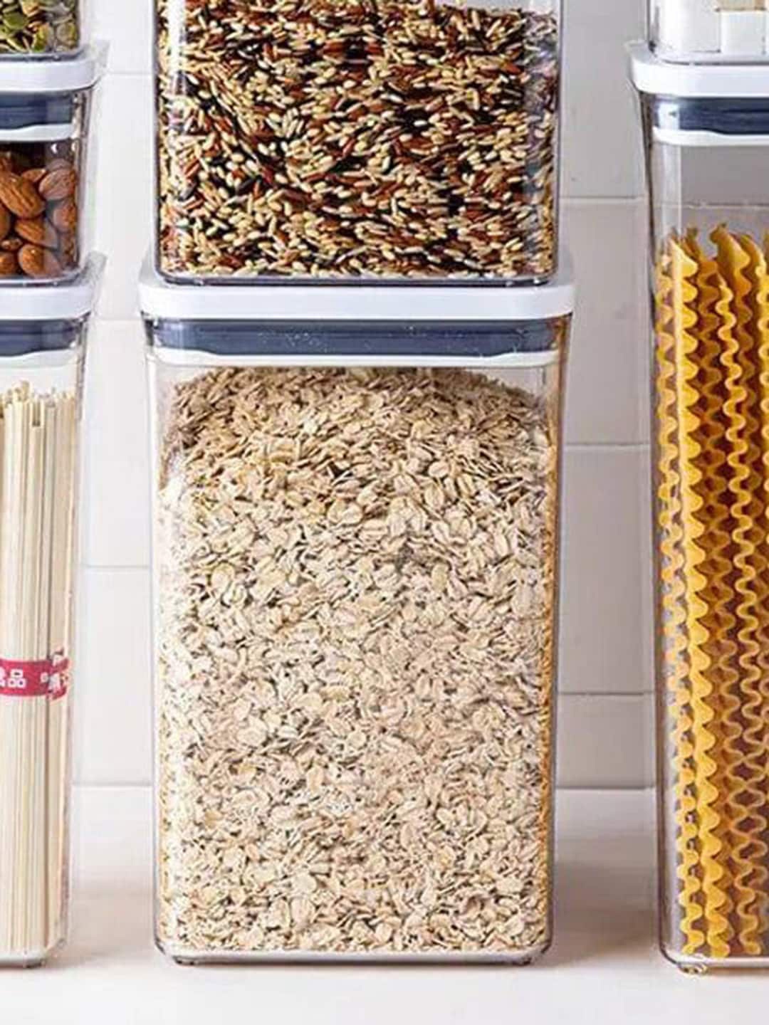 

OXO POP Transparent & White Square Storage Container - 4.2 L