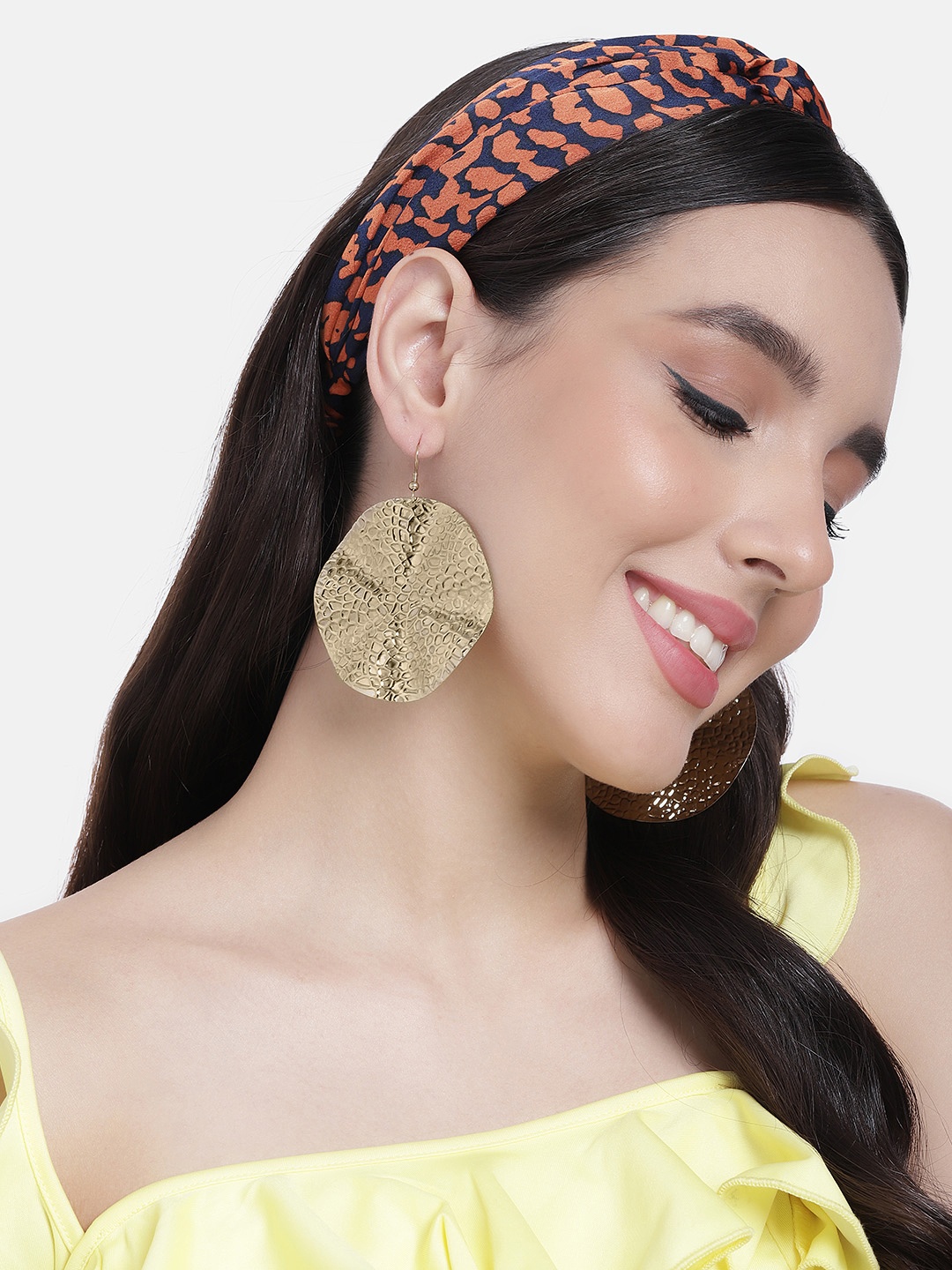 

DressBerry Alloy Circular Drop Earrings, Multi
