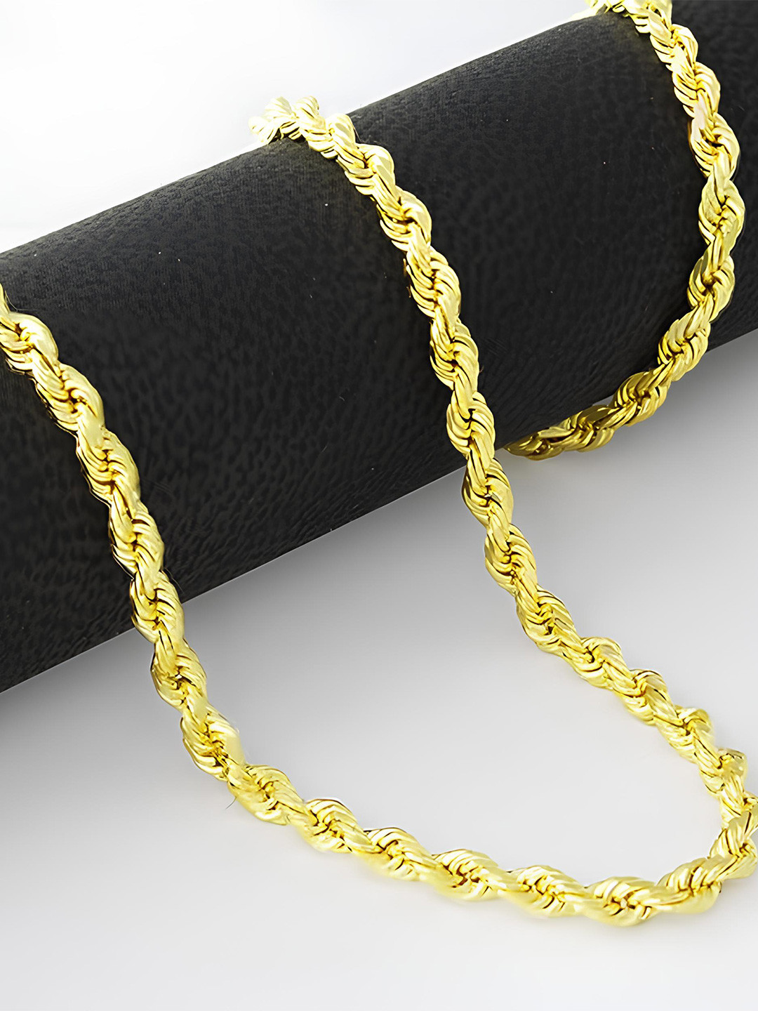 

KARISHMA KREATIONS Unisex Stainless Steel Gold-Plated Chain