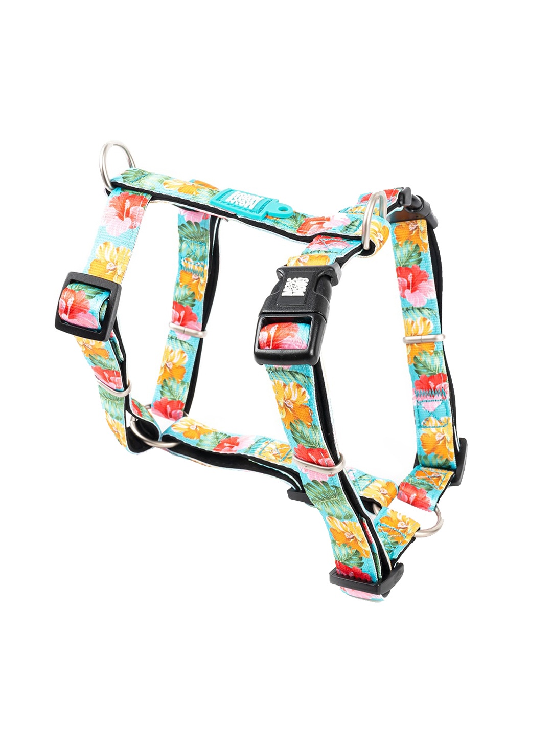 

Max & Molly Exotique Printed Pet H-Harness, Blue