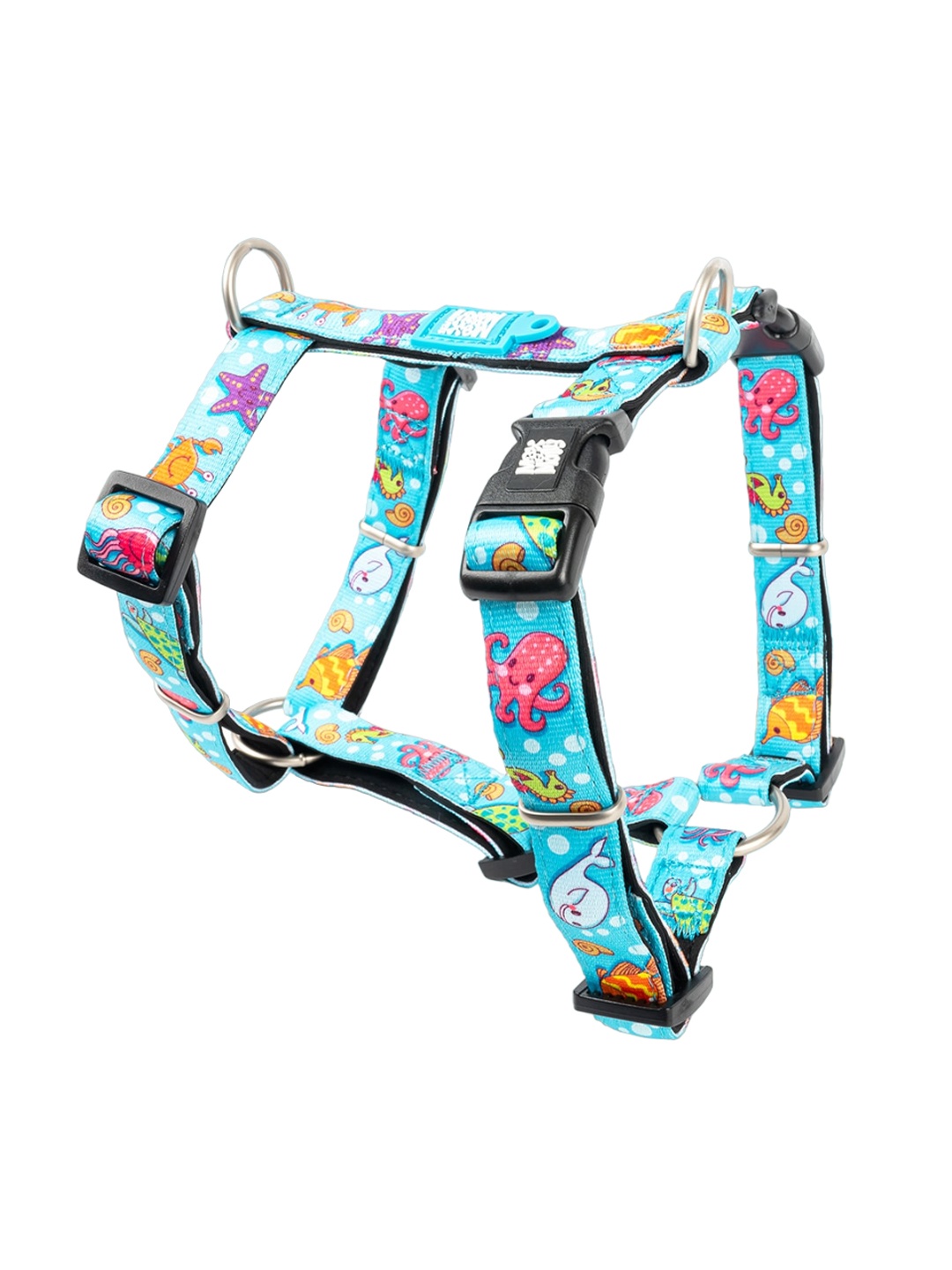 

Max & Molly Printed Dog Harness, Blue