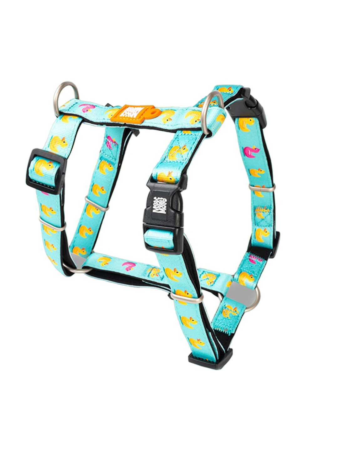 

Max & Molly Blue & Yellow Duckling Printed Training Dog Harness