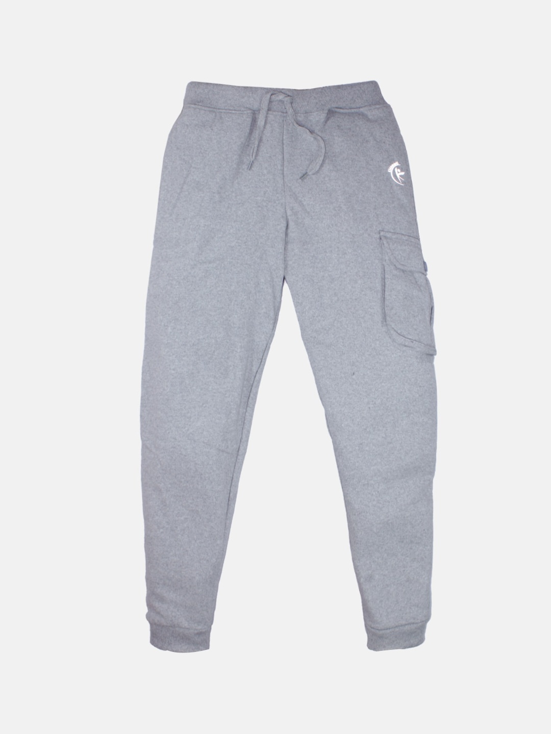 

KiddoPanti Boys Fleece Joggers, Grey melange