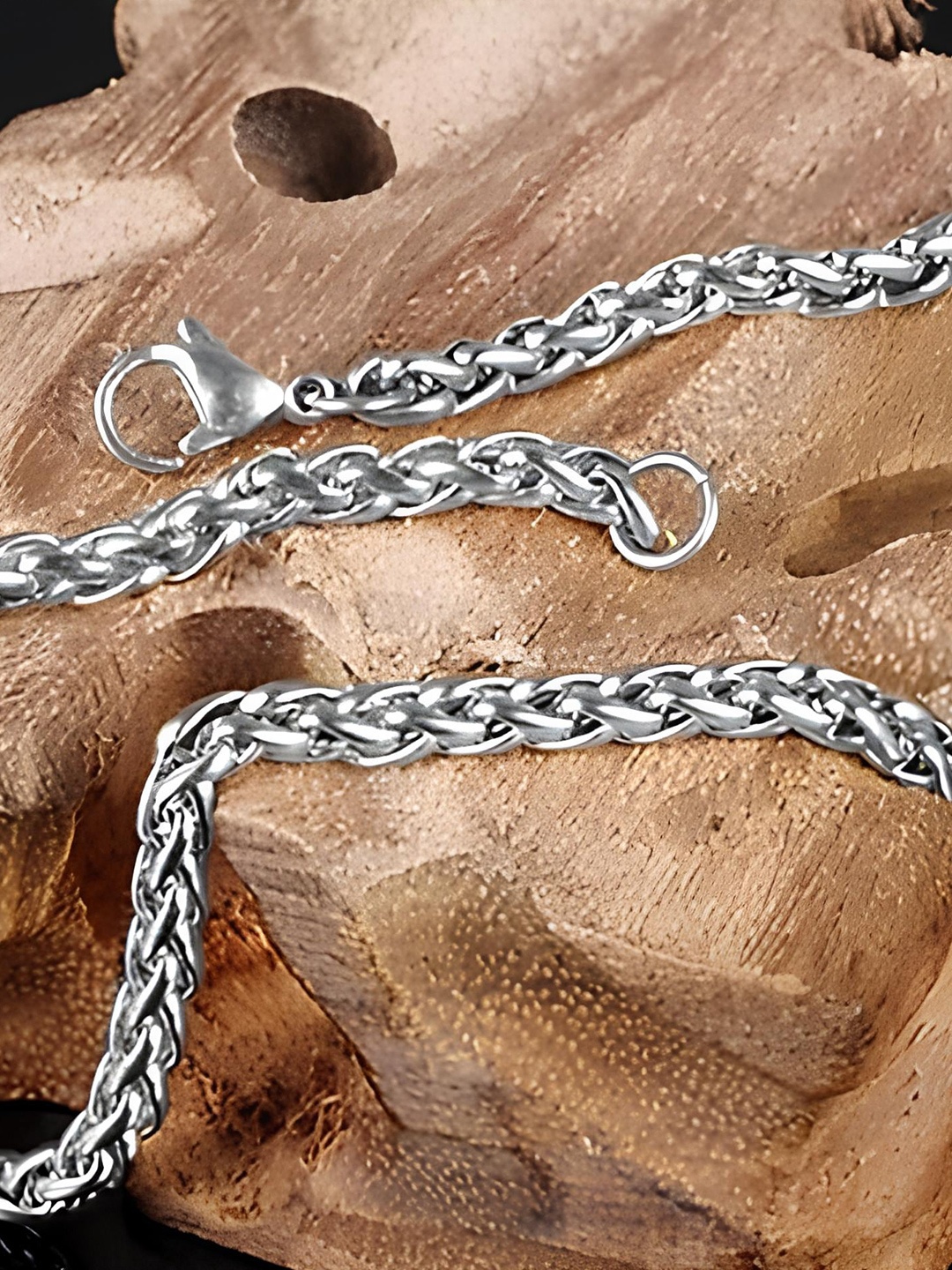 

KARISHMA KREATIONS Unisex Silver-Plated Chain