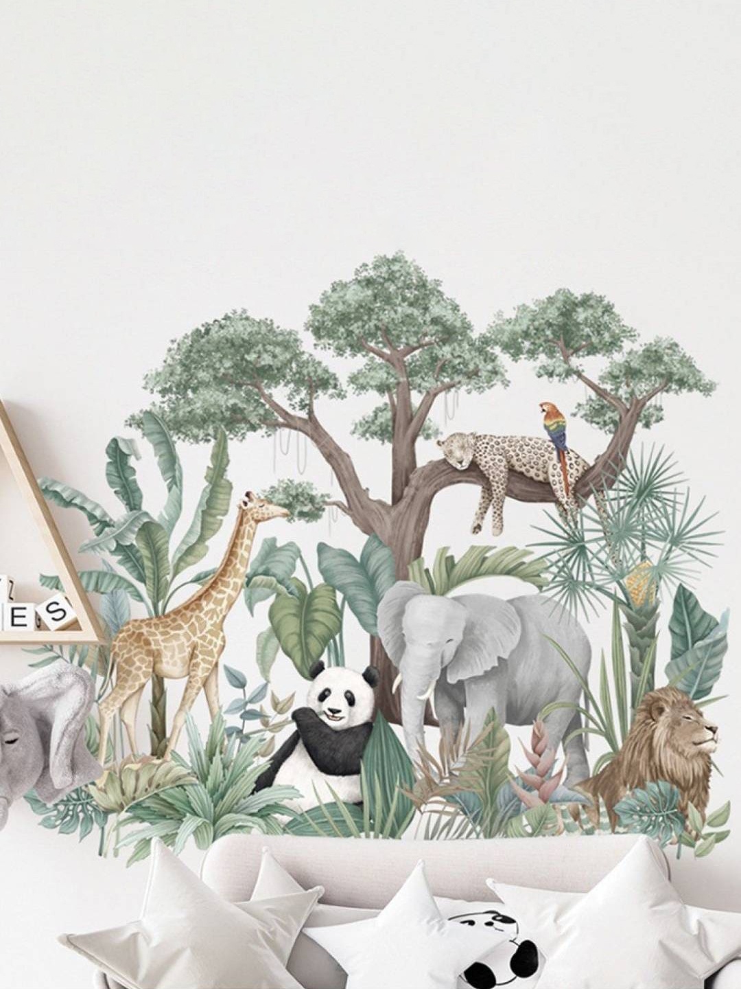 

Jaamso Royals Green Printed Self Adhesive Wall Sticker