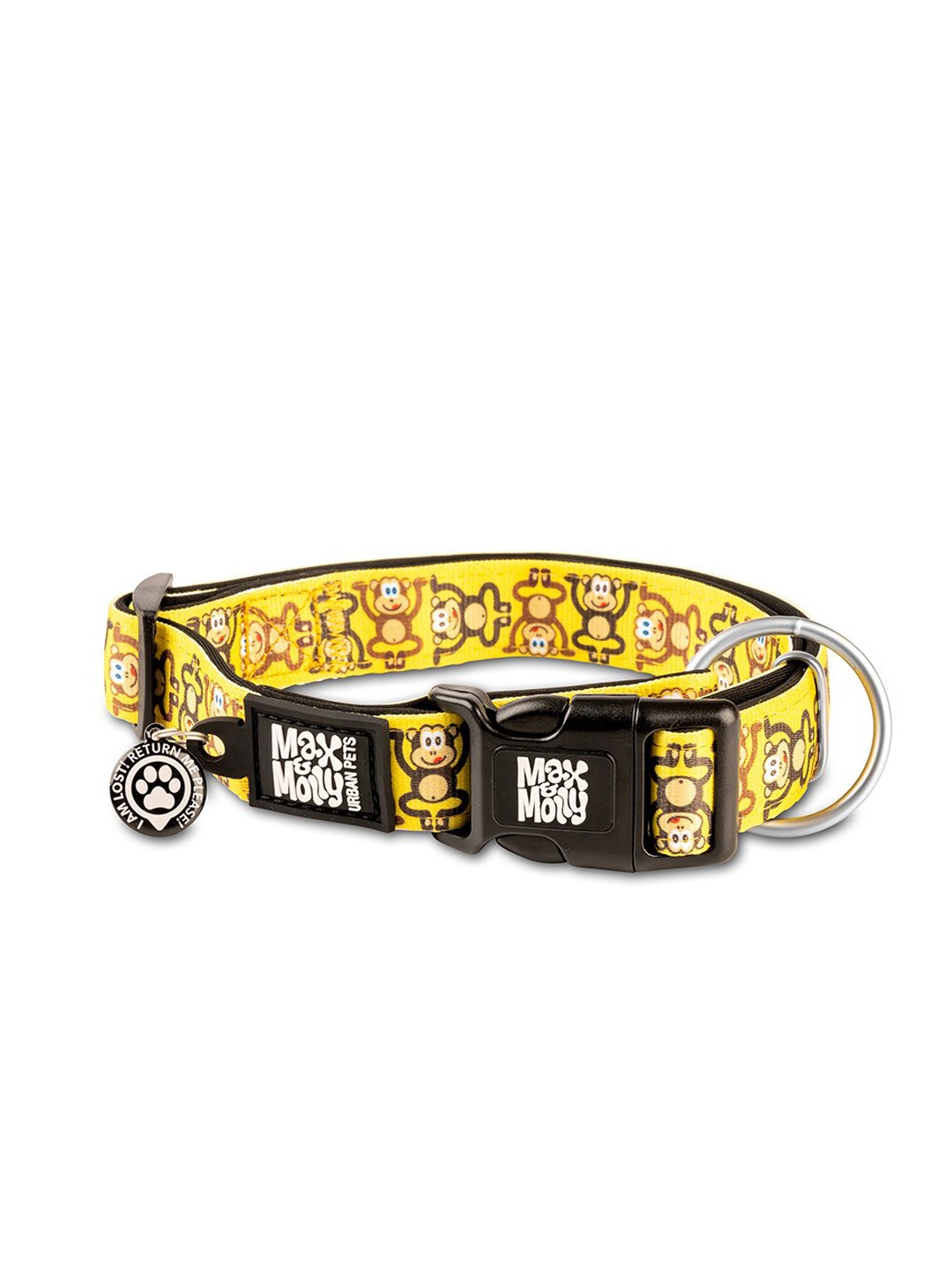 

Max & Molly Printed Smart ID Dog Collar, Yellow