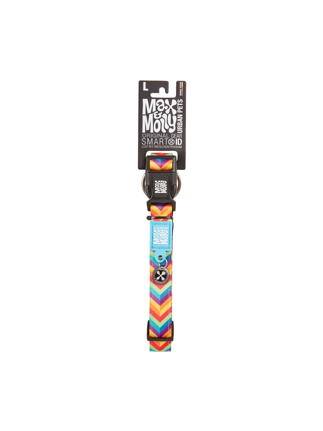 

Max & Molly Summertime Printed Smart ID Pet Collar, Yellow