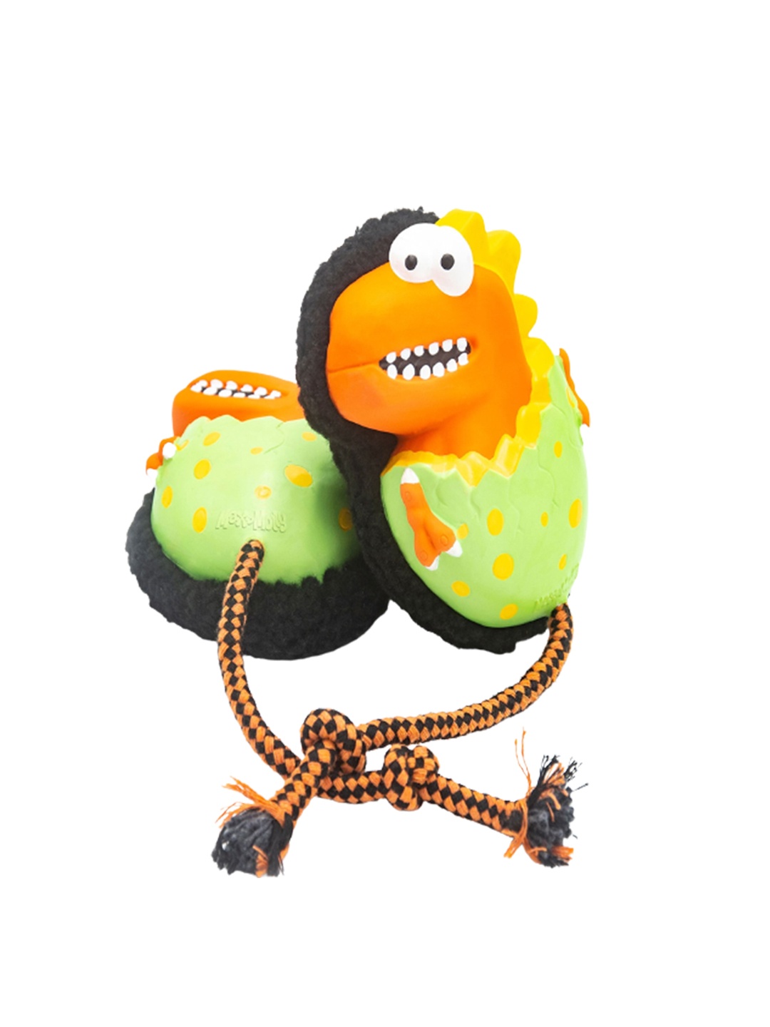 

Max & Molly Green Dino Snuggles Pet Toy
