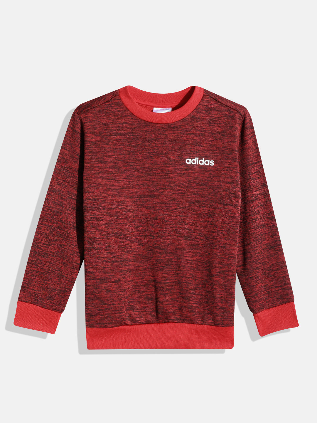 

ADIDAS Girls Brand Logo Print Outdoor Sweatshirt, Red