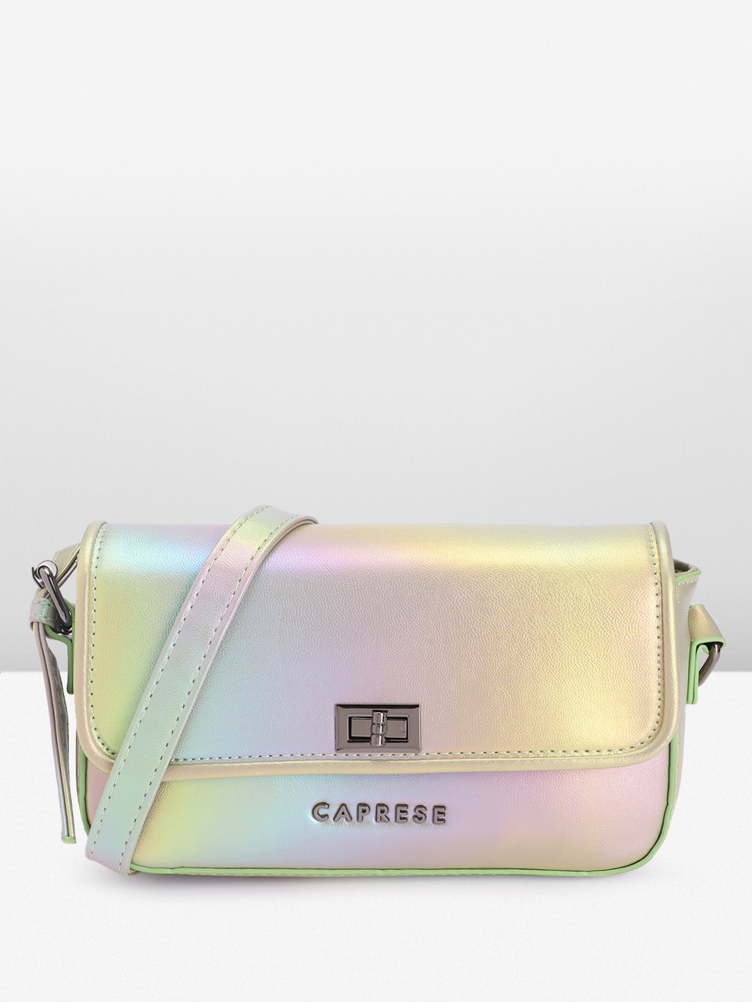 

Caprese Multicoloured Solid Sling Bag, Multi