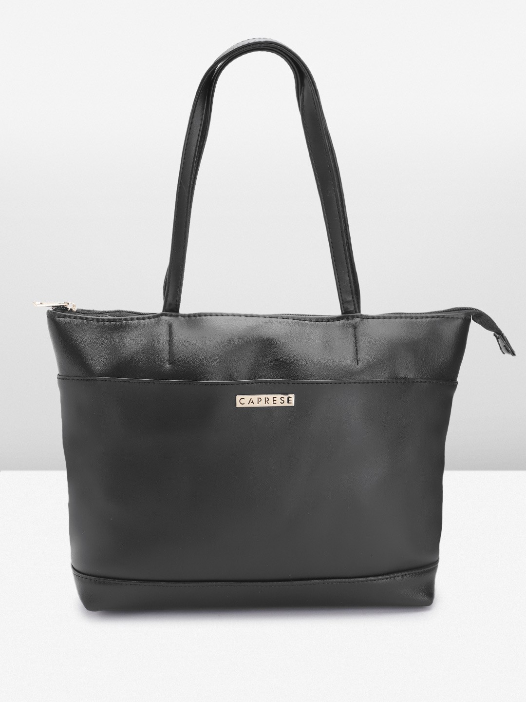 

Caprese Structured Shoulder Bag, Black