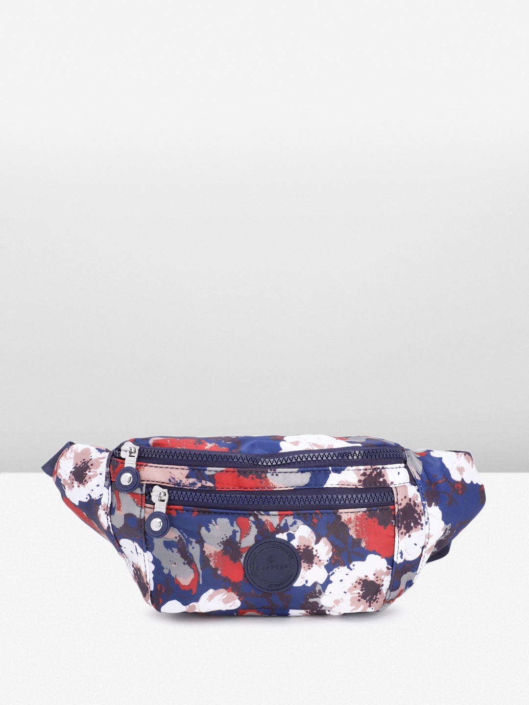 

Caprese Women Floral Printed Waist Pouch, Multi