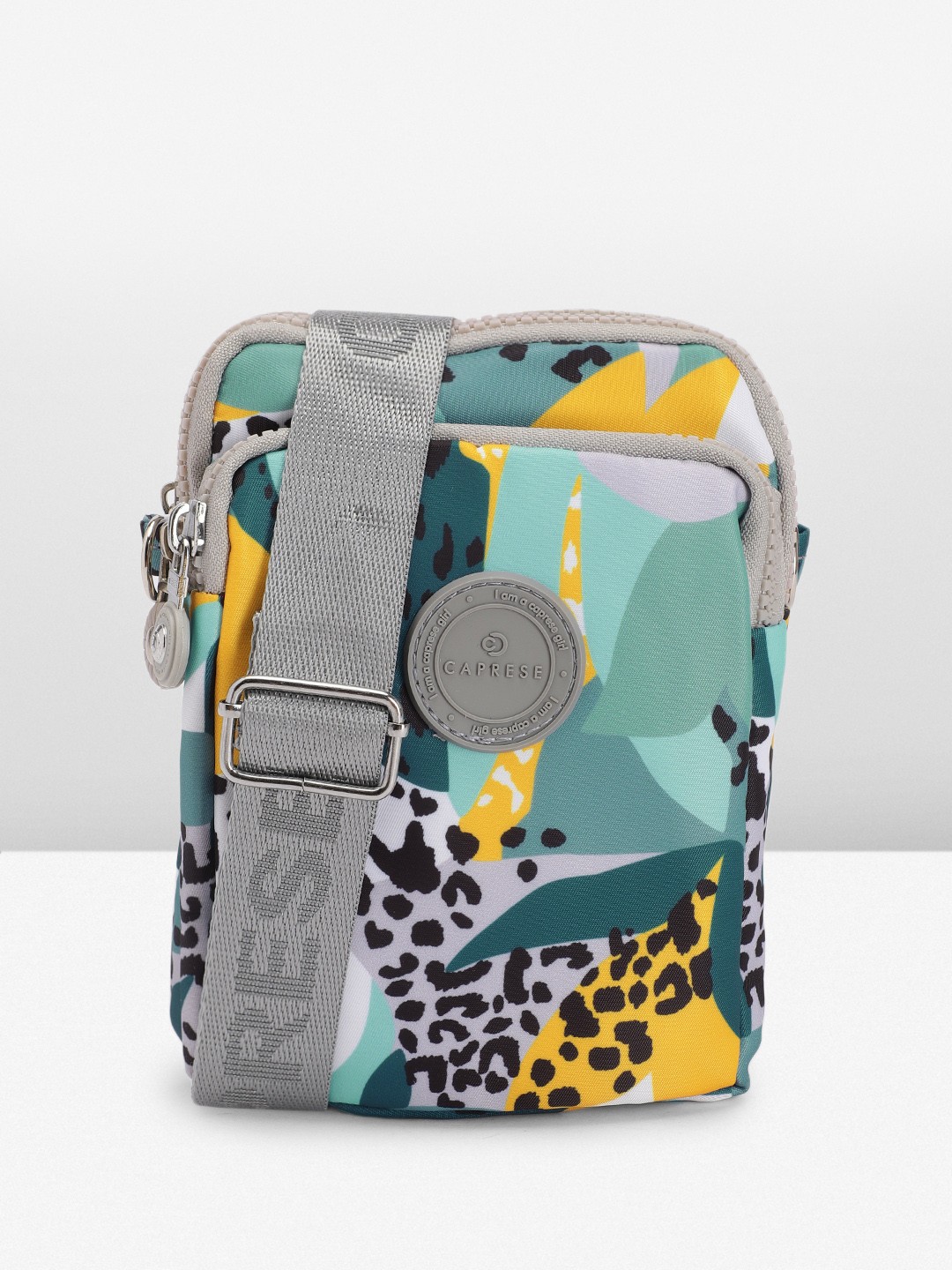 

Caprese CELIA Animal Printed Sling Bag, Multi