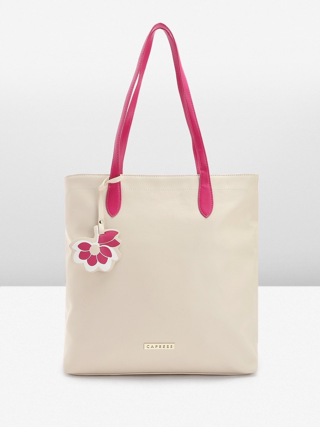 

Caprese Solid Shoulder Bag, Off white