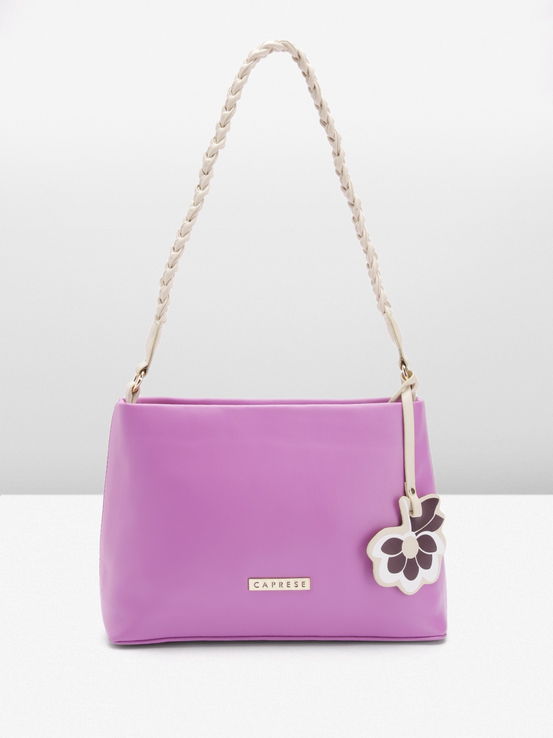 

Caprese Structured Shoulder Bag, Purple