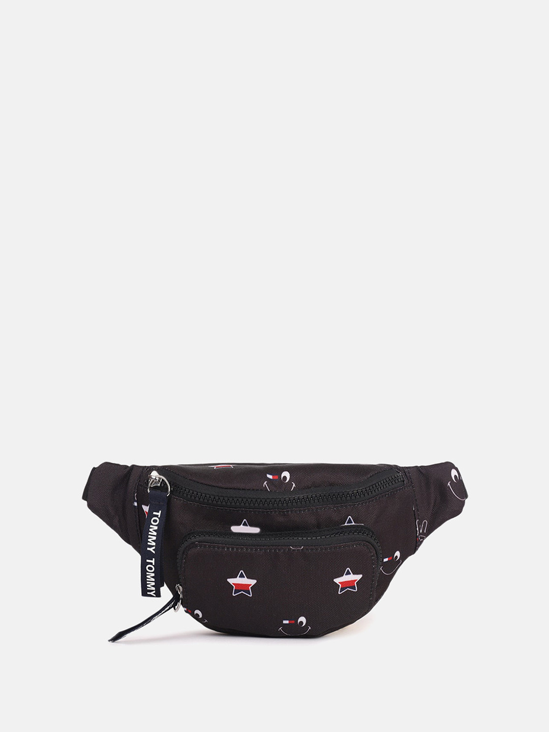 

Tommy Hilfiger Printed Waist Pouch, Black