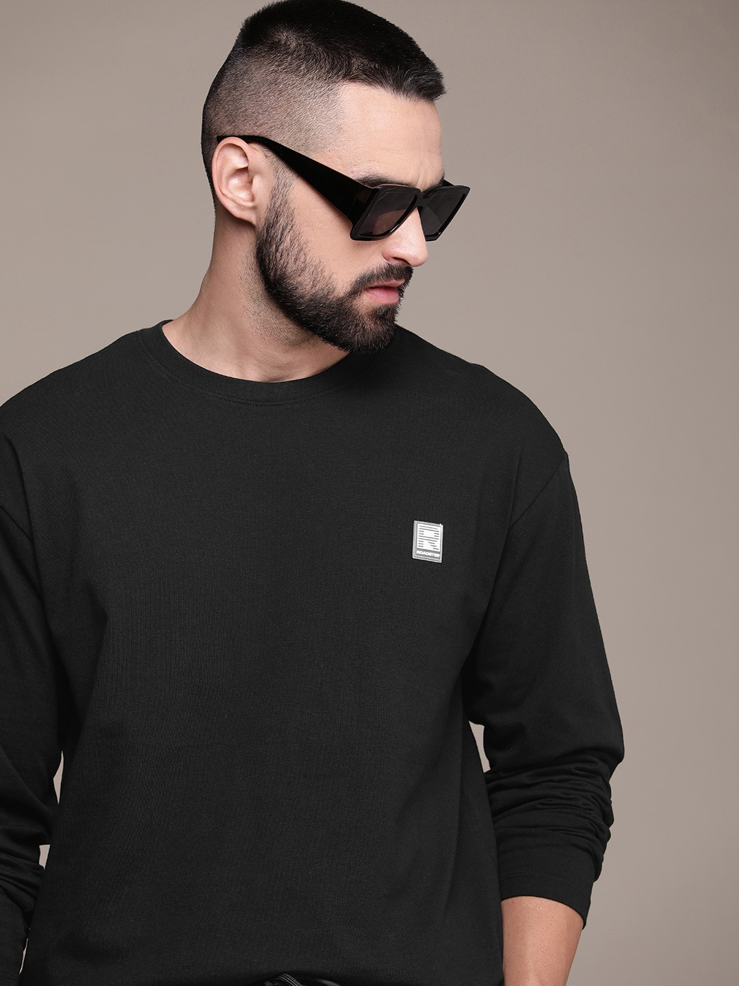 

The Roadster Life Co. Pure Cotton T-shirt, Black