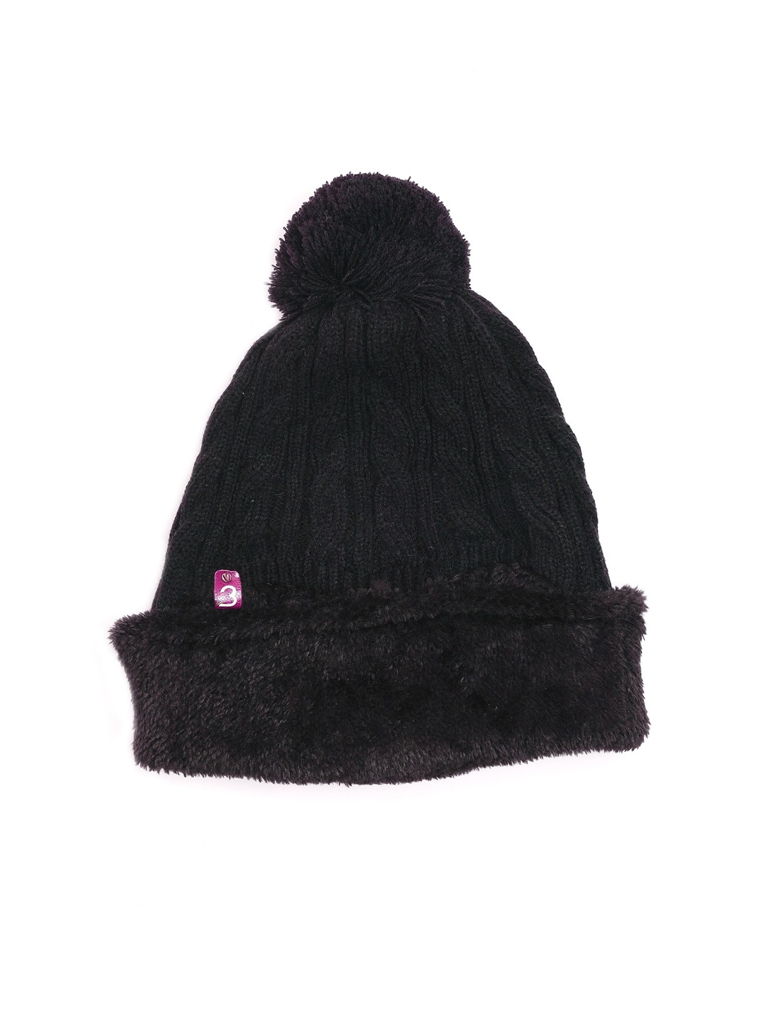 

Bharatasya Kids Self Design Acrylic Balaclava, Black