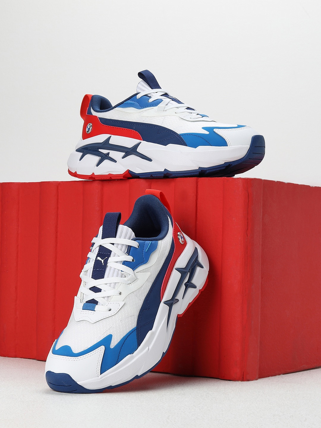 

PUMA Motorsport Women BMW M Spina Nitro Sneakers, White