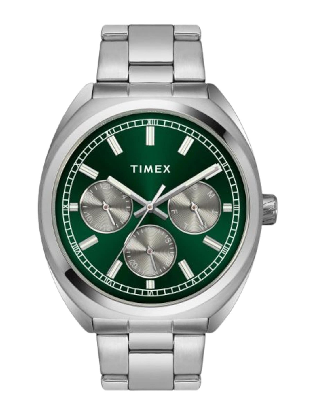 

Timex Men Stainless Steel Bracelet Style Straps Analogue Watch TWEG22300, Green