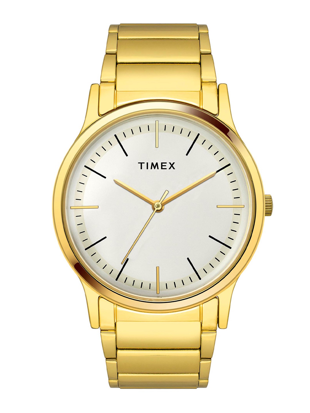 

Timex Men Textured Dial & Stainless Steel Analogue Watch TW000R448, Blue