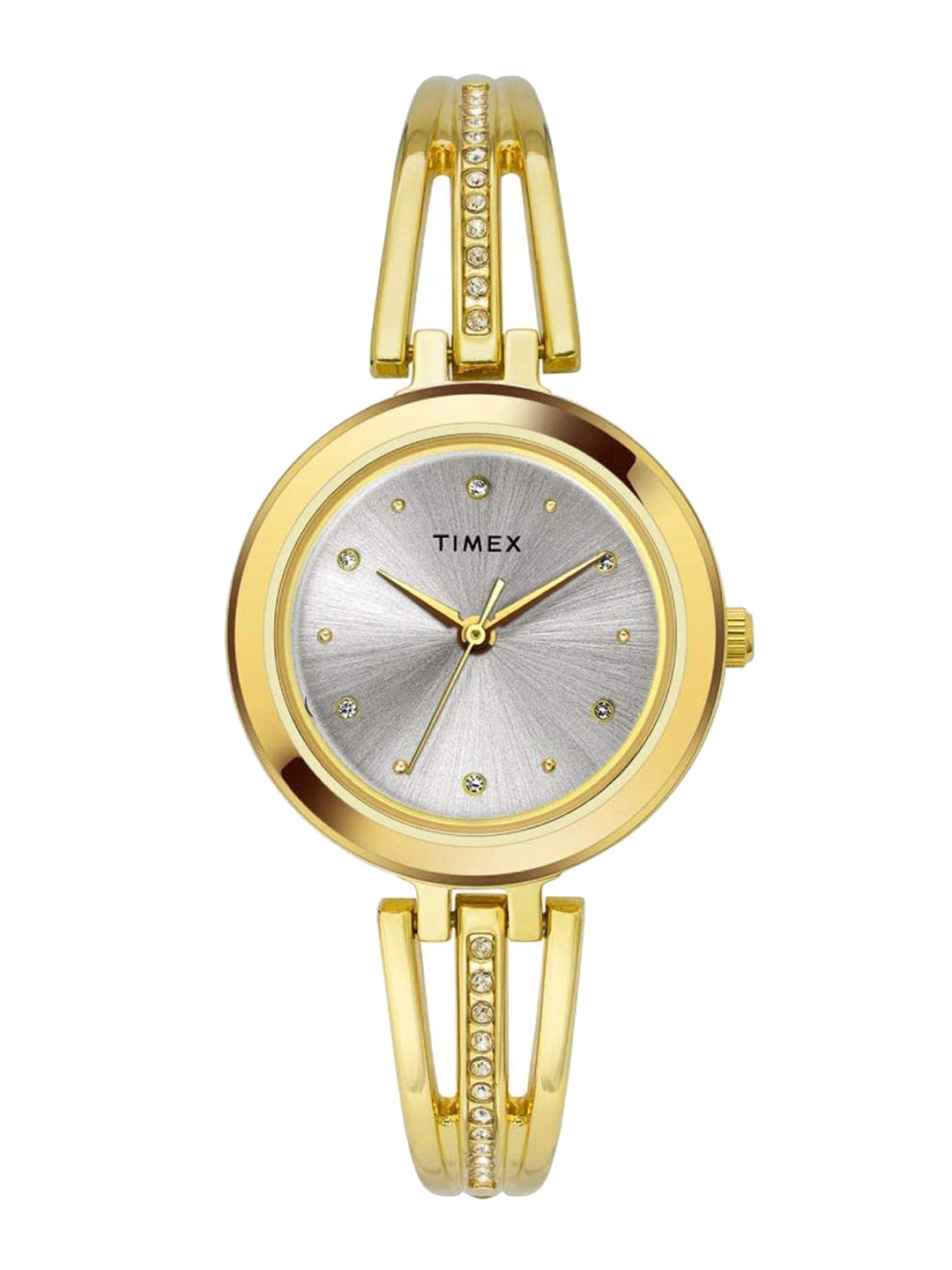 

Timex Women Water Resistant Stainless Steel Analogue Watch TWTL10308, Silver