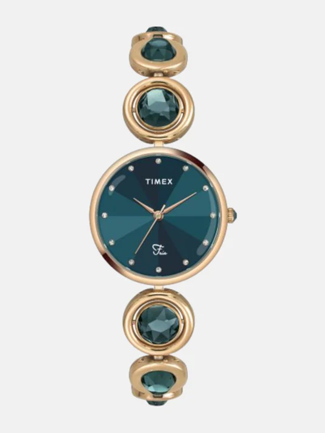 

Timex Women Bracelet Style Straps Analogue Watch TWEL16404, Green