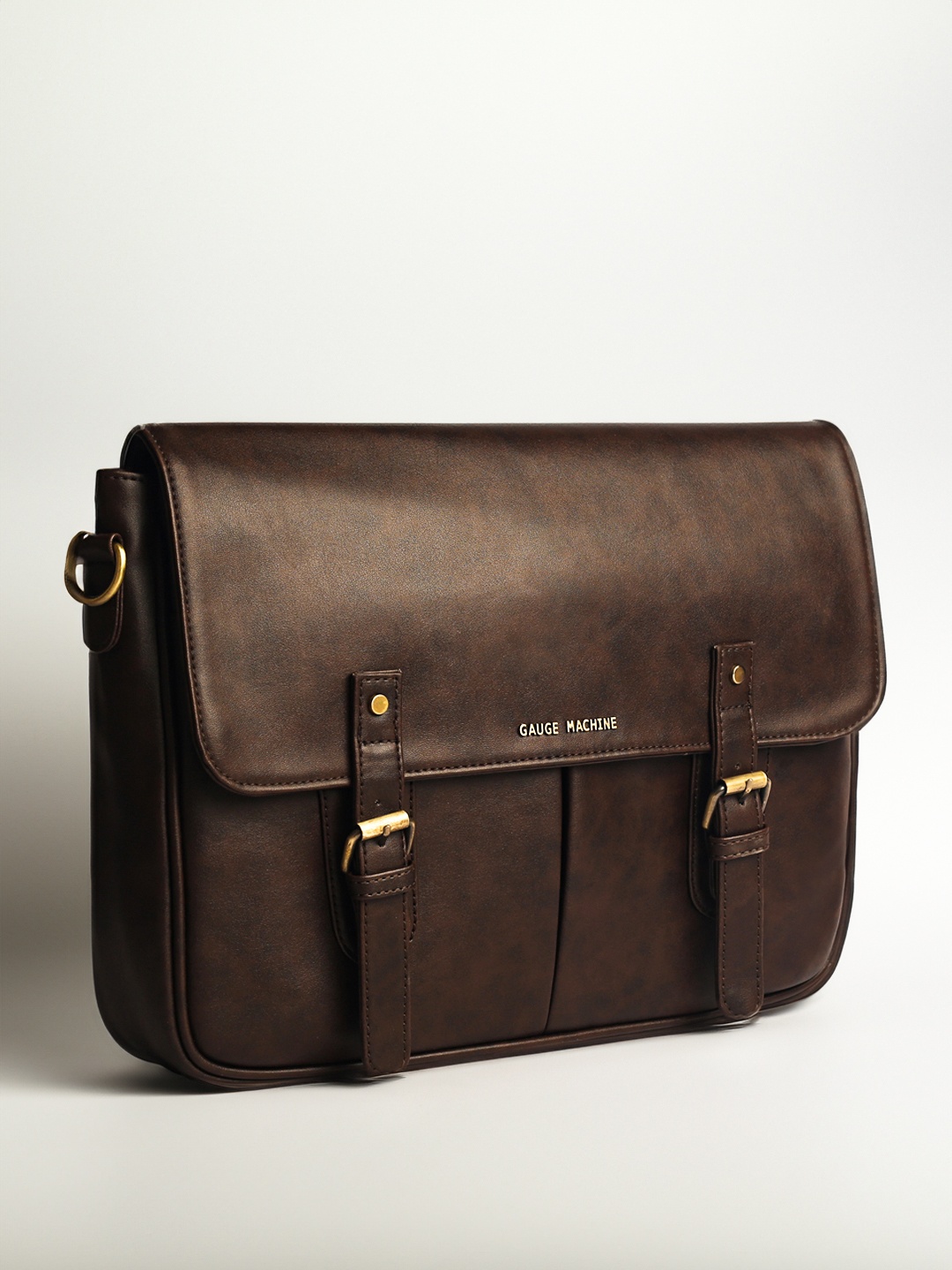 

Gauge Machine 16" Brown Laptop Bag