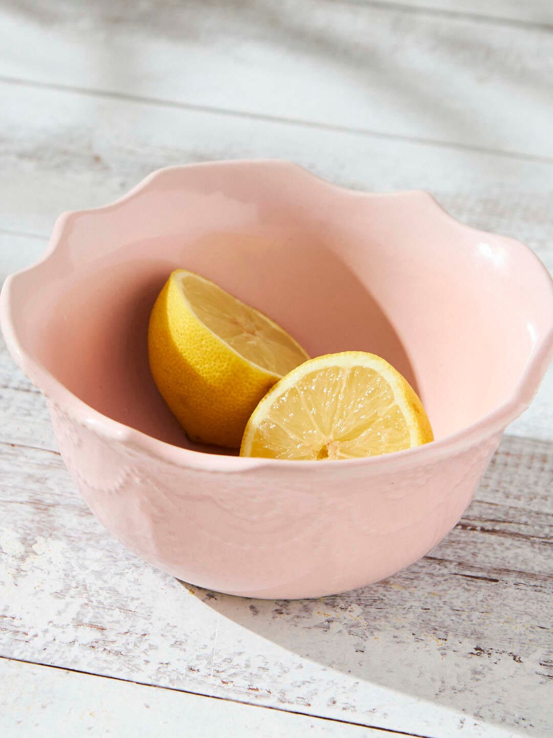 

Chumbak Pink Textured Ceramic Matte Bowl