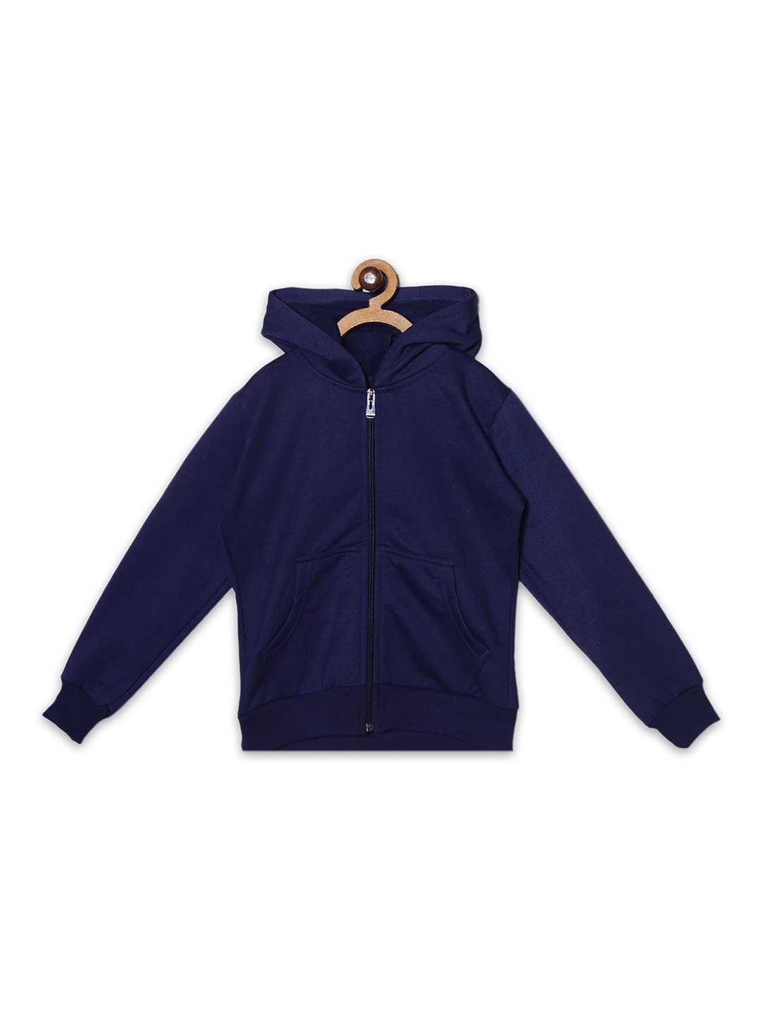 

Fashionable Boys Hooded Fleece Sweatshirt, Navy blue