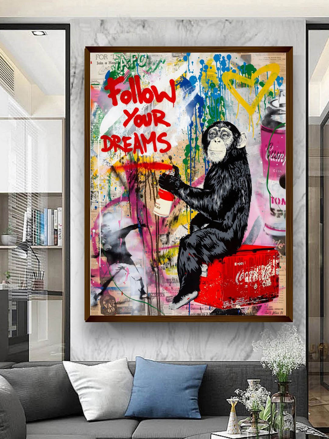 

The Art House White & Black Abstract Wall Art