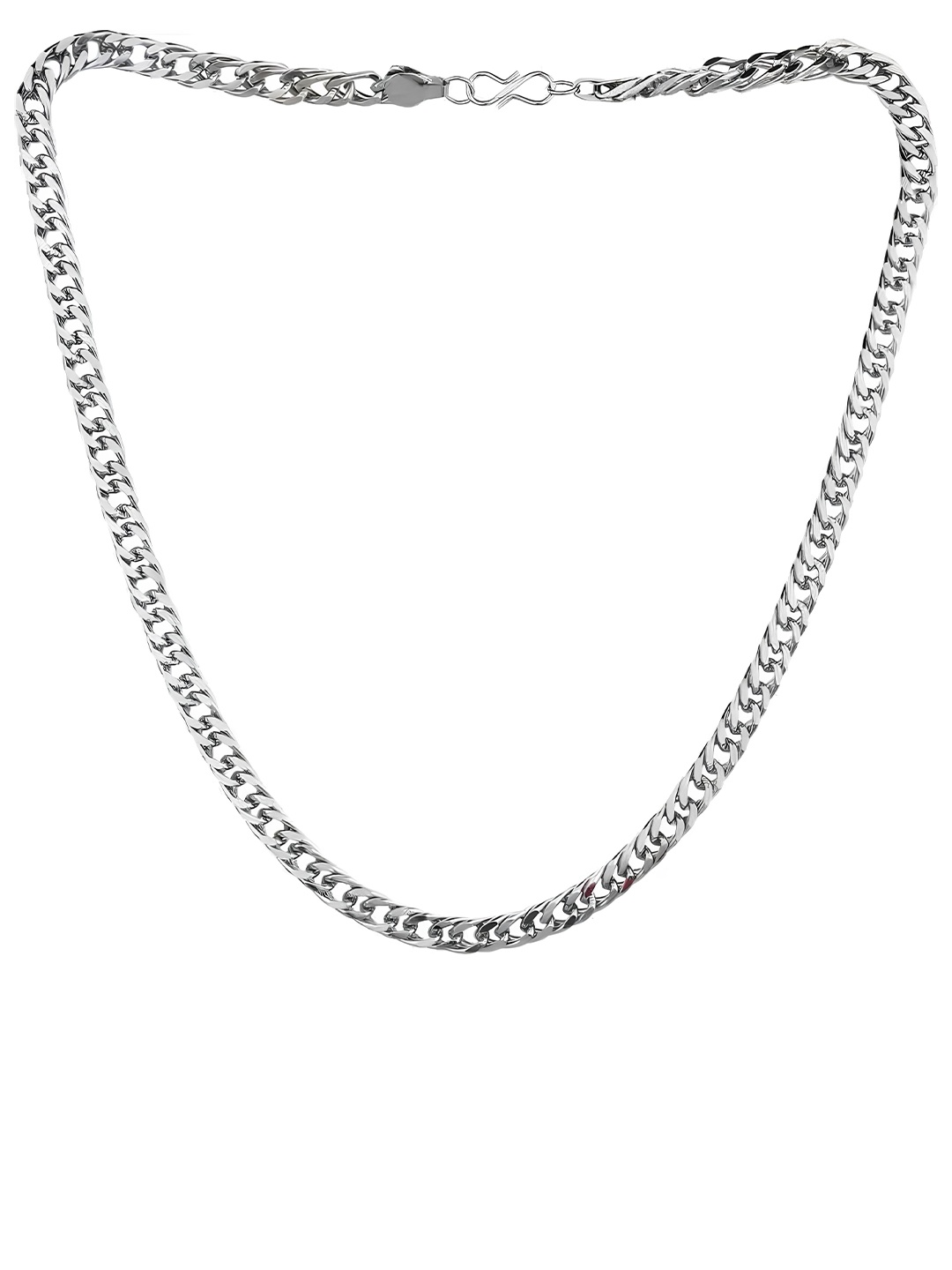 

KARISHMA KREATIONS Unisex Stainless Steel Silver-Plated Chain