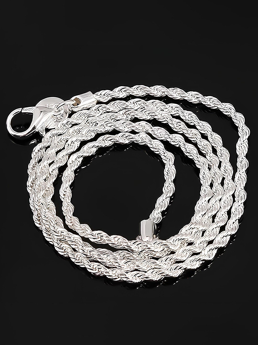 

KARISHMA KREATIONS Unisex Silver-Plated Chain