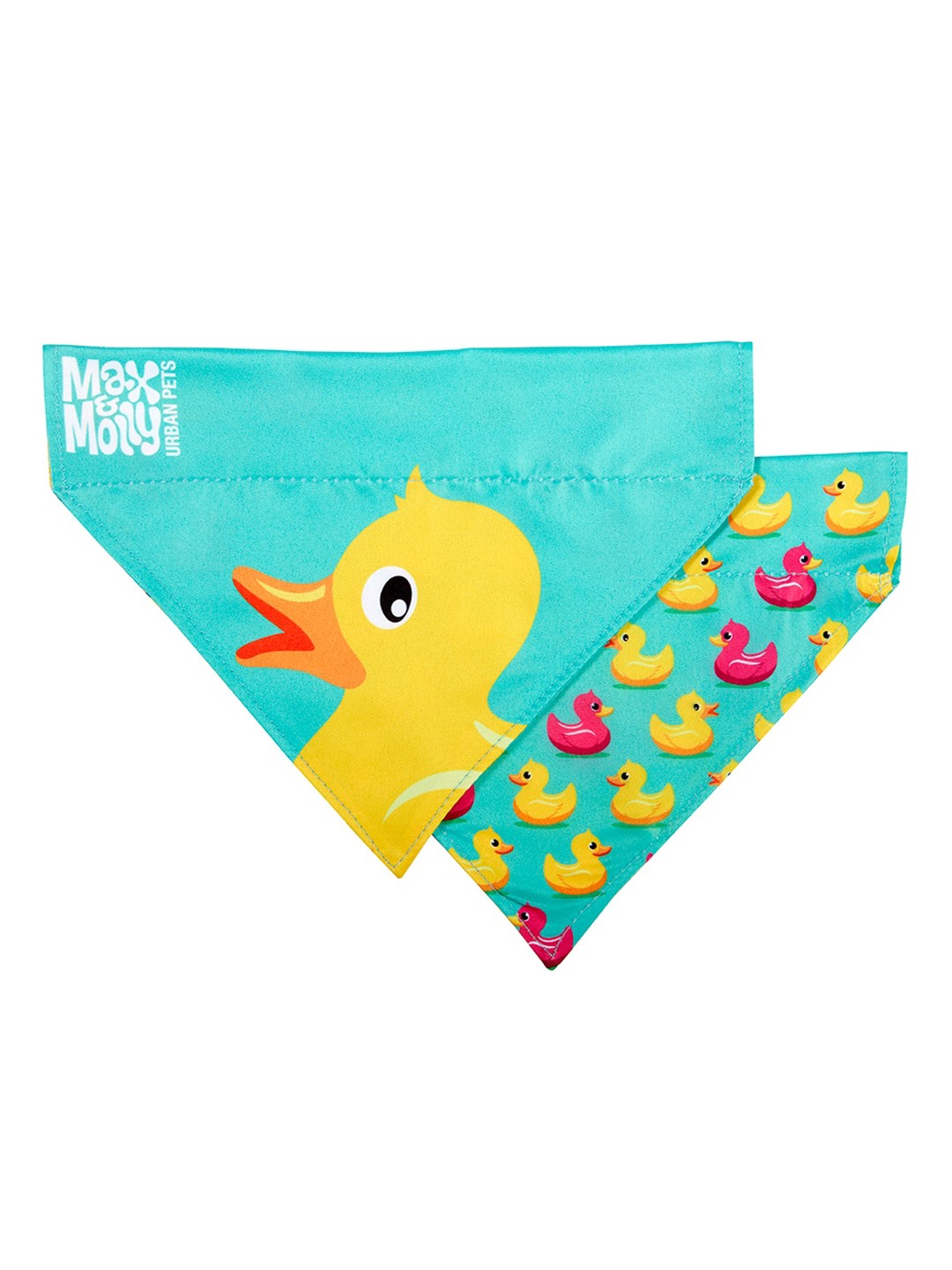 

Max & Molly Printed Dog Pet Bandanas, Blue