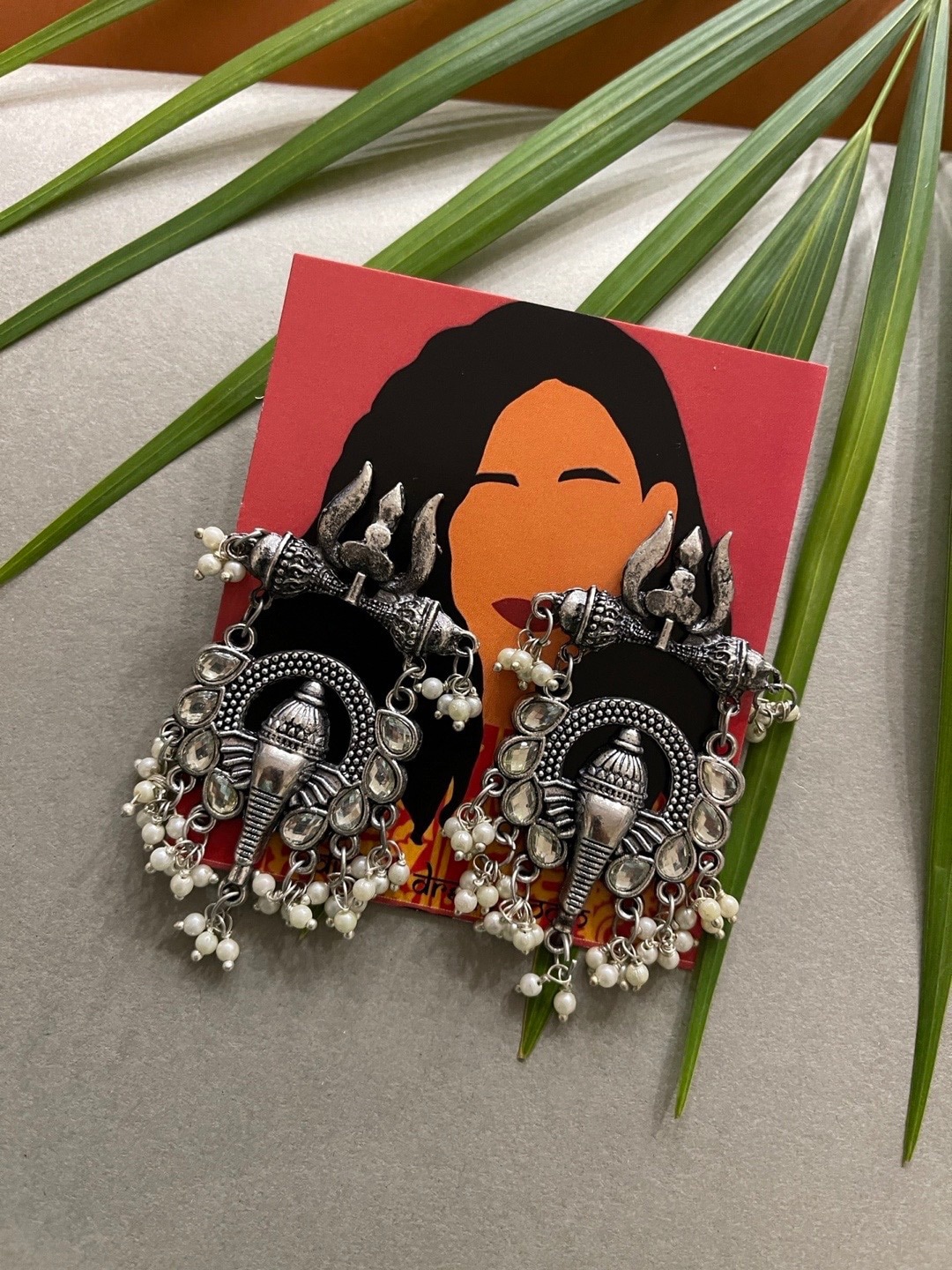 

Digital Dress Room Silver-Plated Classic Drop Earrings