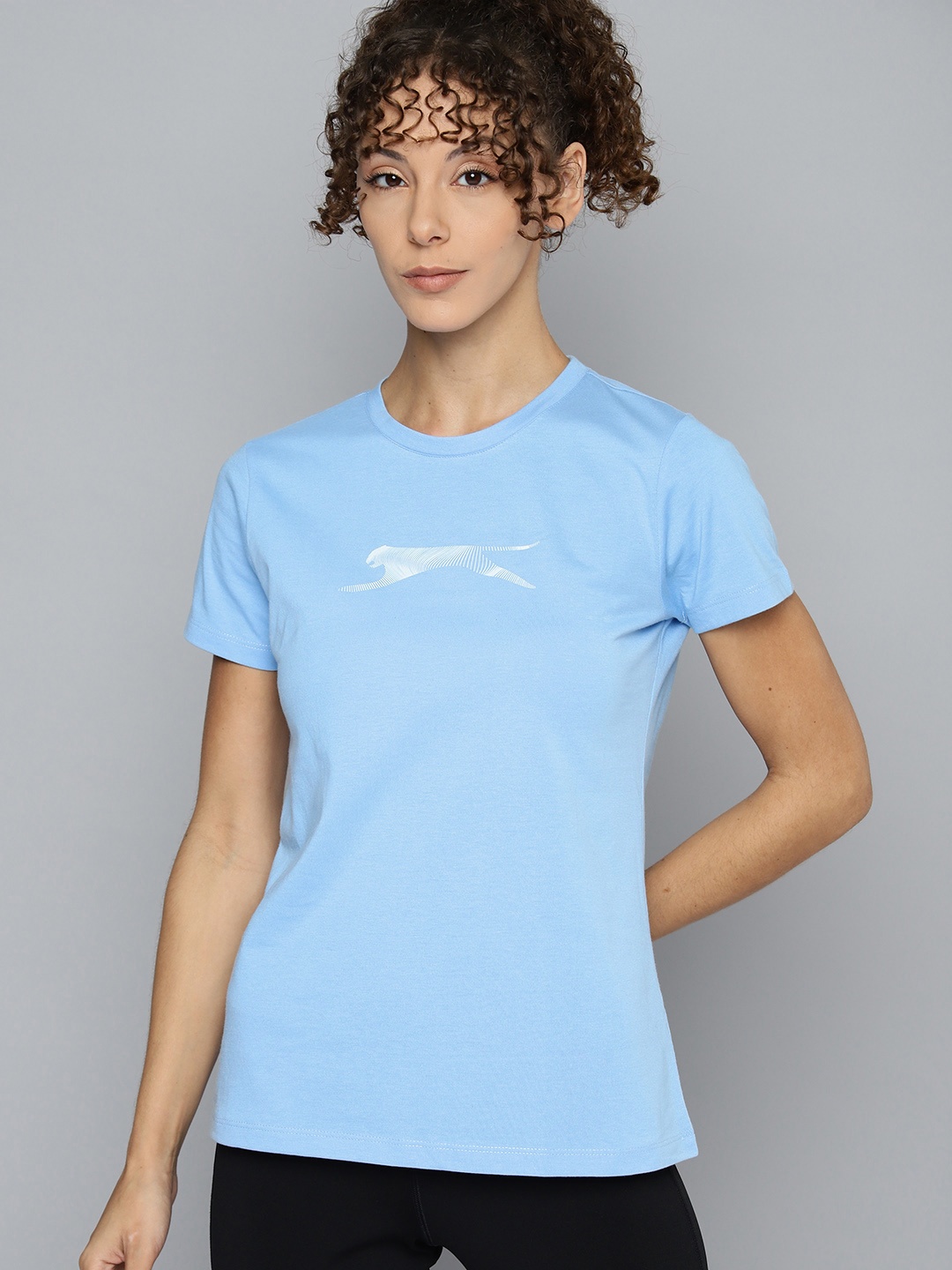 

Slazenger Printed Sports T-shirt, Blue
