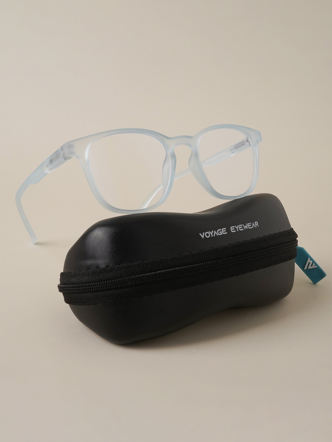 

Voyage Unisex Full Rim Square Frames, Blue