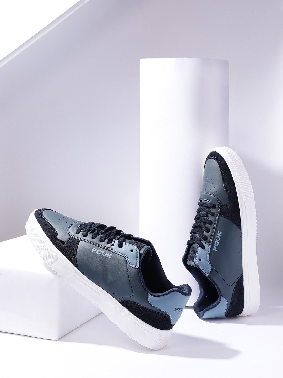 

FCUK Men Navy Blue Sneakers
