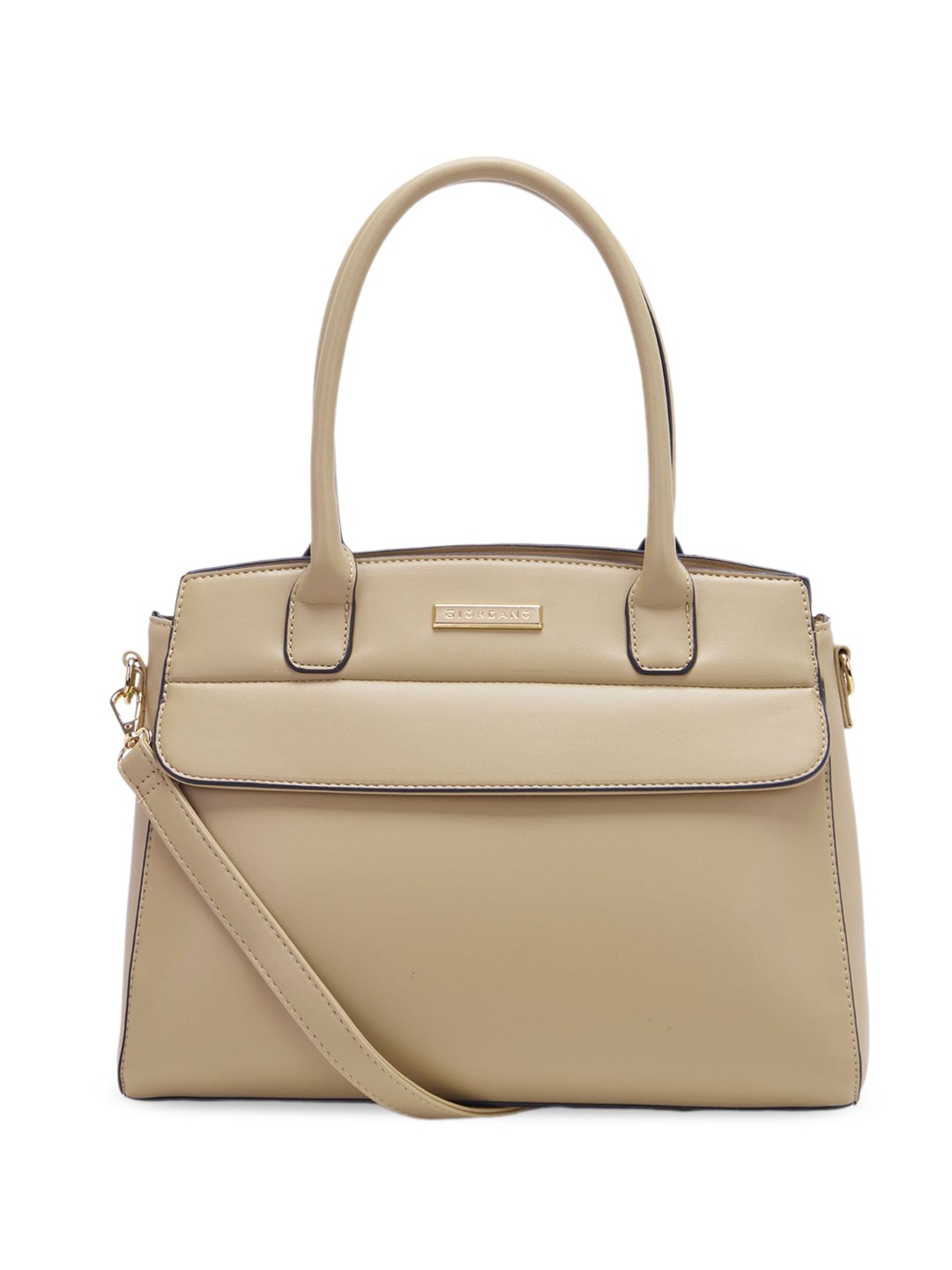 

GIORDANO PU Structured Handheld Bag, Beige