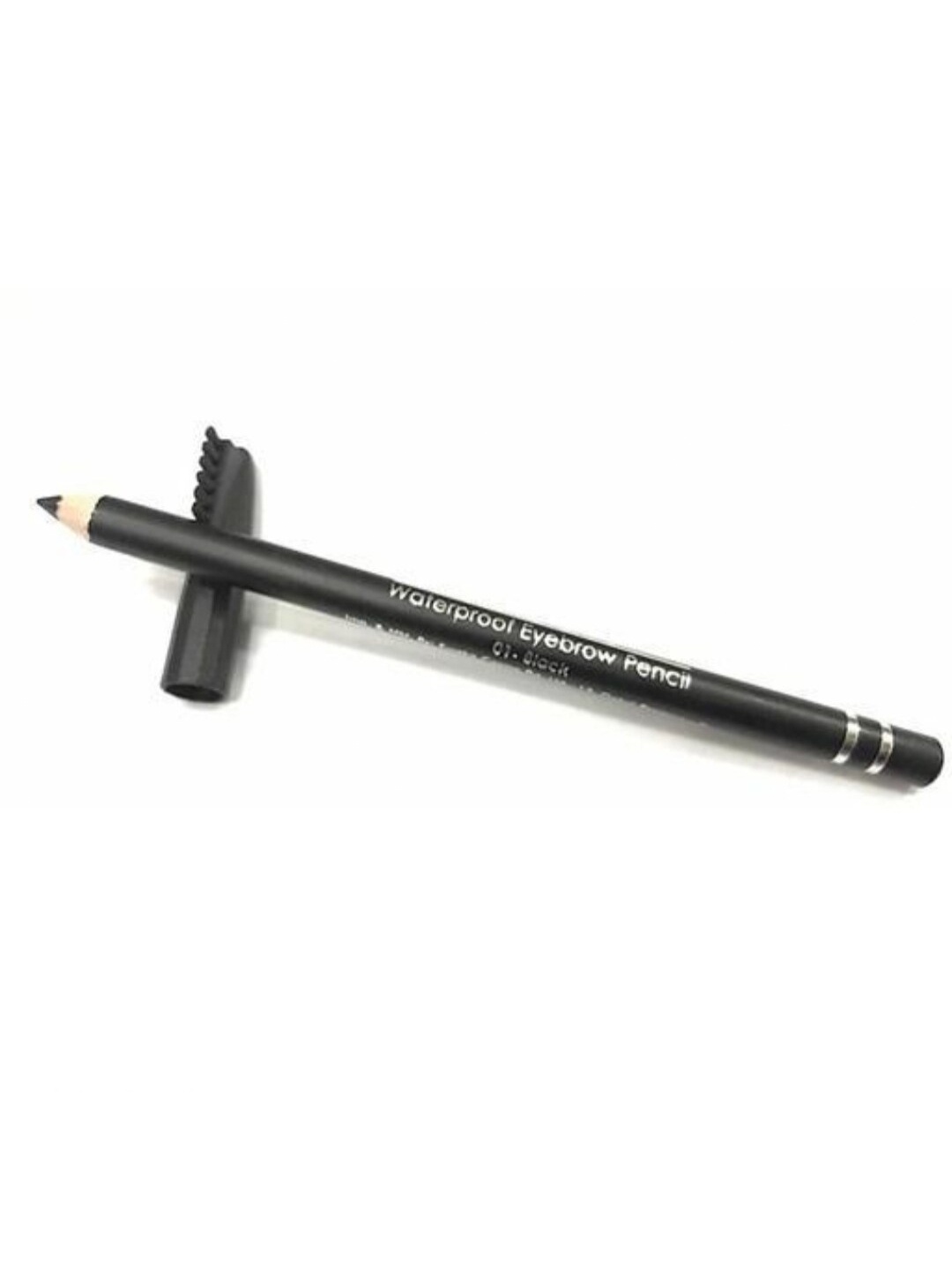 

LAKYOU BEAUTY Set Of 2 Waterproof Eyebrow Pencil - 1.5g Each - Black 01-Dark Brown 02, Multi